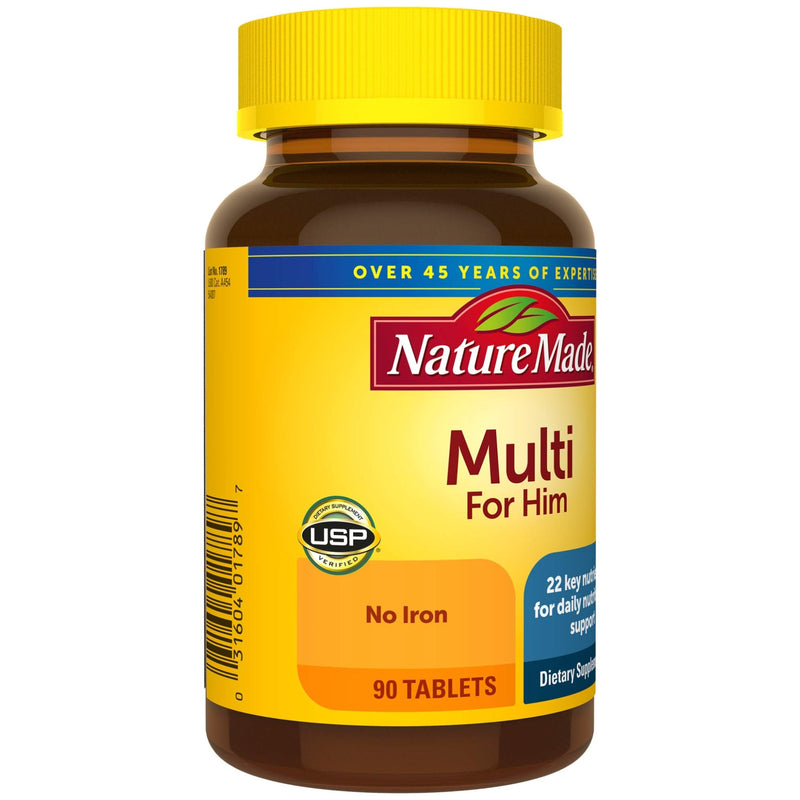 Nature Made Men's Multivitamin Tablets, 90 Count for Daily Nutritional Support - BeesActive Australia