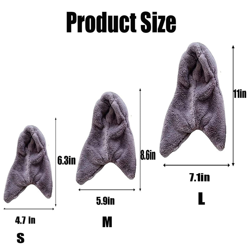 Corner Fleece Bird Blanket for Cage, Cozy Bird Bed Warmer Parrot House Cage Hanging Hammock Toy, Small Animals Shelter Plush Bedding, Cuddle Nest Hanging Toy for Parakeet Cockatiel Conure Lovebirds Grey-M - BeesActive Australia