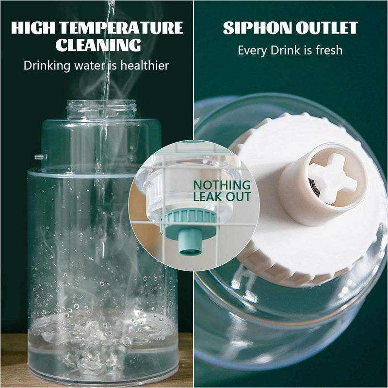 kathson 35oz Hanging Automatic Food Water Dispenser Gravity Pet Auto Feeder Waterer Set for Rabbit Cat Dog Chinchilla Guinea Pig Hedgehog Ferret - BeesActive Australia