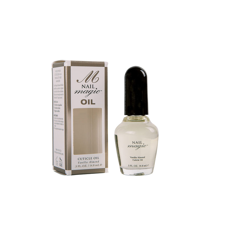 Nail Magic - Vanilla Almond Cuticle Oil, 0.5 fluid ounces, Aids in the repair of Cracked Cuticles, Peeling, Brittle Natural Fingernails, 60 Years of Superior Results 0.5 Fl Oz - BeesActive Australia