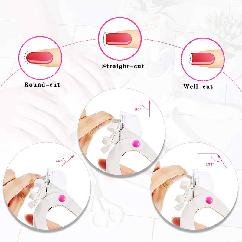 9 Pieces Nail Art Tools, Include Acrylic Nail Clipper Stainless Steel Nail Tip Cutter, 3 Cuticle Pushers, 2 Nail Polish Carving Pen and 3 Nail Buffering Files for False Nails Trimmer Nail Art Manicure - BeesActive Australia