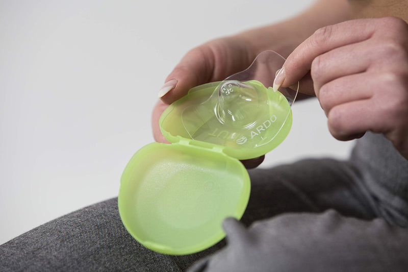Ardo Tulips Nipple Shields Small - Soft Silicone Very Delicate - Free from BPA - for Painful Nipples - Helps You to Continue Breastfeeding - BeesActive Australia