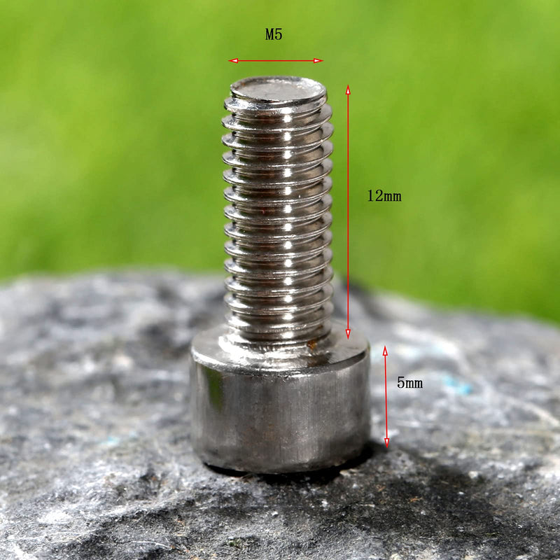 10Pcs Bike Water Bottle Cage Bolts Holder Screws M5 Inner Rack Hexagon Stainless Steel Screws - BeesActive Australia