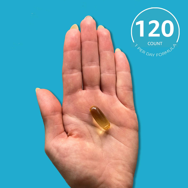 High Strength Omega 3 Fish Oil Capsules - 4 Month Supply Omega 3 1000mg Capsules, Omega 3 High Strength Fish Oil Supplement - Omega3 Heart Health Supplement, Fish Oil Omega 3 Capsule, Omega-3 Softgels - BeesActive Australia