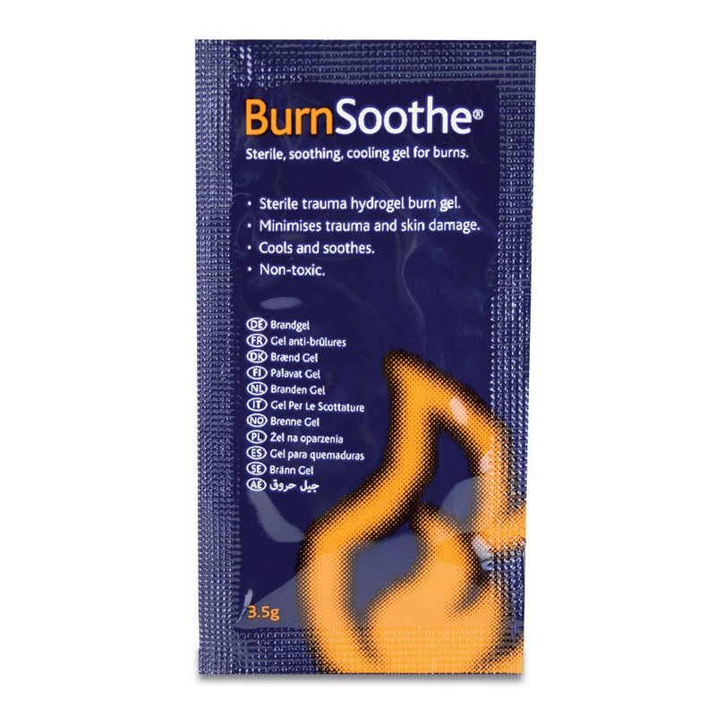 Reliance Medical - Burnsoothe/Reliburn Burn Blot Sachet - Sterile, Non-Toxic, Soothing, Cooling Gel For Burns To Minimise Trauma And Skin Damage (Box of 25 - 3.5 g Per Single Use Unit) 25 Count (Pack of 1) - BeesActive Australia