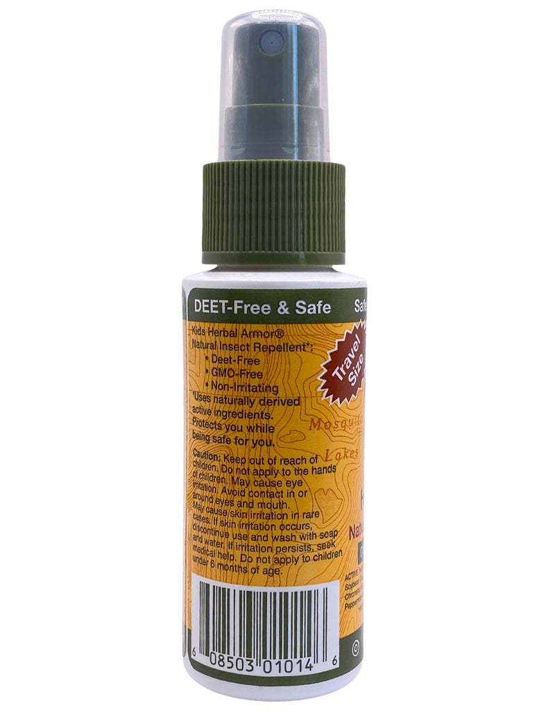 All Terrain Kids Herbal Armor Natural, DEET-free Insect Repellent, Pump Spray, 2 Ounce, Travel-Size - BeesActive Australia