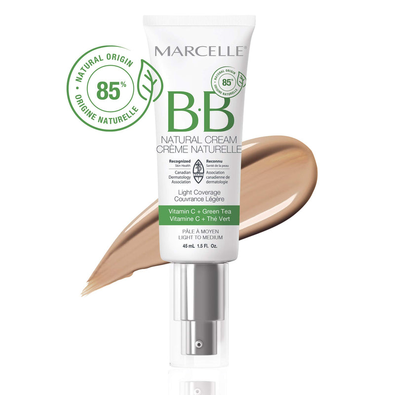 Marcelle BB Natural Cream, Light to Medium, 1.5 Ounces - BeesActive Australia