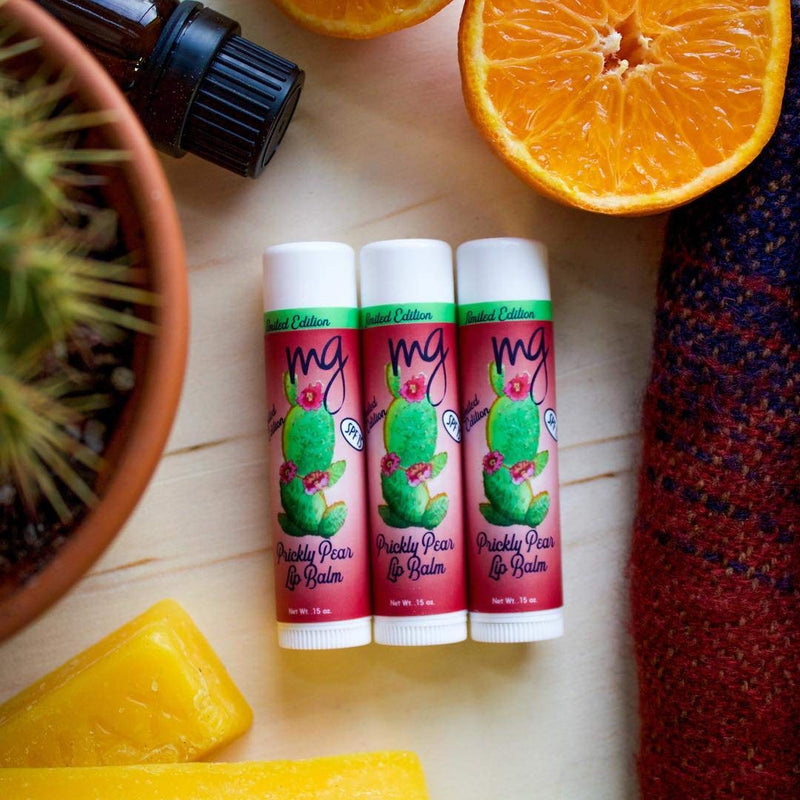 Mad Gab's Prickly Pear Lip Balm (3pk) - BeesActive Australia