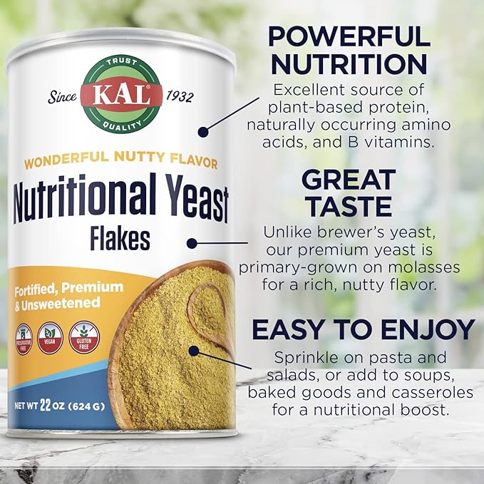 Kal - Nutritional Yeast Flakes - 22 lbs - BeesActive Australia