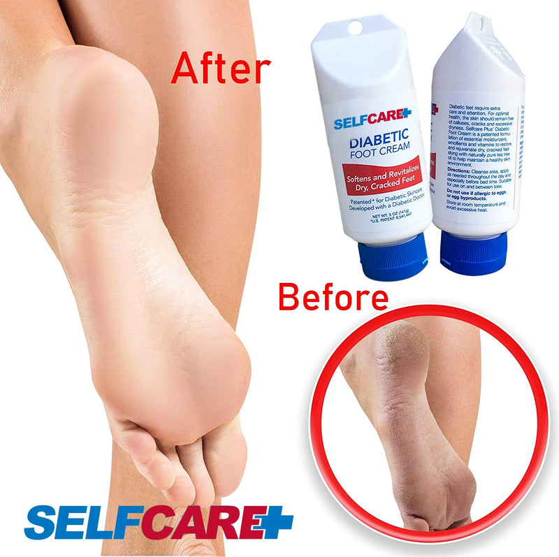 Buy 3 Get 1 Free Diabetic Foot Cream: Revitalize Dry, Cracked Feet & Help Promote Better Circulation. Leaves Hands, Legs & Body Feeling Soft & Smooth. Patented Lotion, 5 OZ. - BeesActive Australia