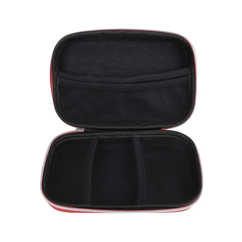 Qchomee Portable First Aid Bags Pouch Empty Mini Medical Kit Bag Case Compact Survival Emergency Bags Empty Medicine Storage Bag for Travel Camping Outdoor Sports Work Holidays Car Home (Empty Bag) Red 21*14*5cm - BeesActive Australia