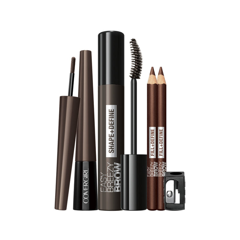 COVERGIRL Easy Breezy Brow Mascara (packaging may vary), Rich Brown, 0.3 Fluid Ounce 0.3 Fl Oz (Pack of 1) - BeesActive Australia