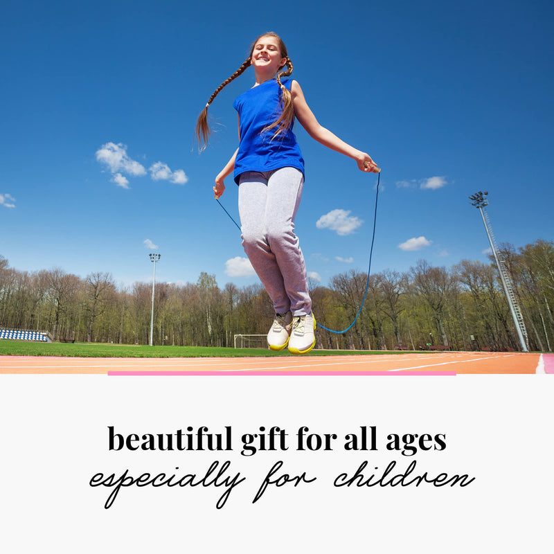 Tuuli Accessories – Jump Rope with Wooden Handles and Cotton Rope, Skipping Rope for All Ages, Exercise Tool for Fitness, 230 centimeters - BeesActive Australia