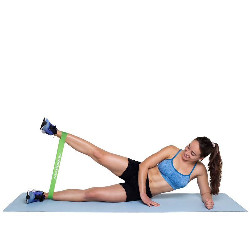 Panathletic Resistance Bands, Set of 5 Bands – 5 Different Resistance Levels, Exercise Guide, eBook, Carry Bag – 5X Booty Loop Band for Butt and Legs Women - Fitness Stretch Band for Workout Men Black, red, yellow, blue, green - BeesActive Australia