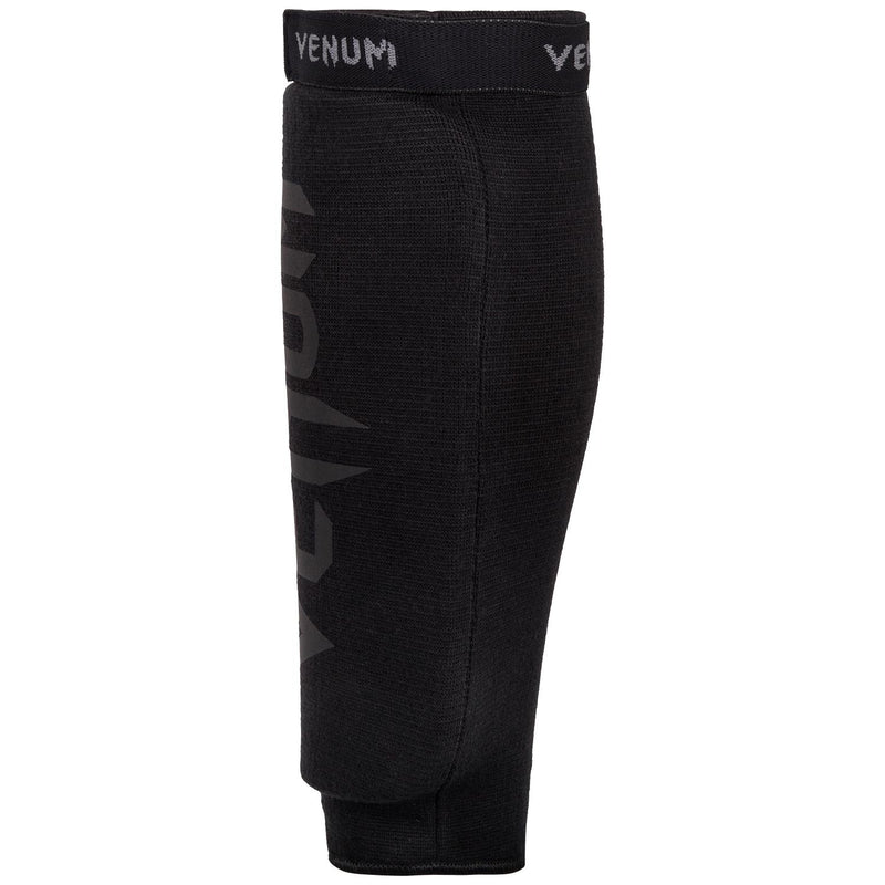 [AUSTRALIA] - Venum Kontact Shinguards - Without Foot Black/Black 