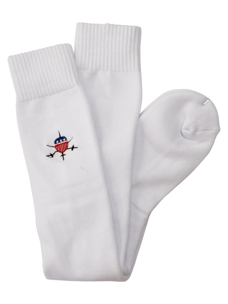 American Fencing Gear [Set of 2 Pairs Fencing Socks for Epee, Sabre and Foil - 100% Cotton - Protective Gear Large - BeesActive Australia