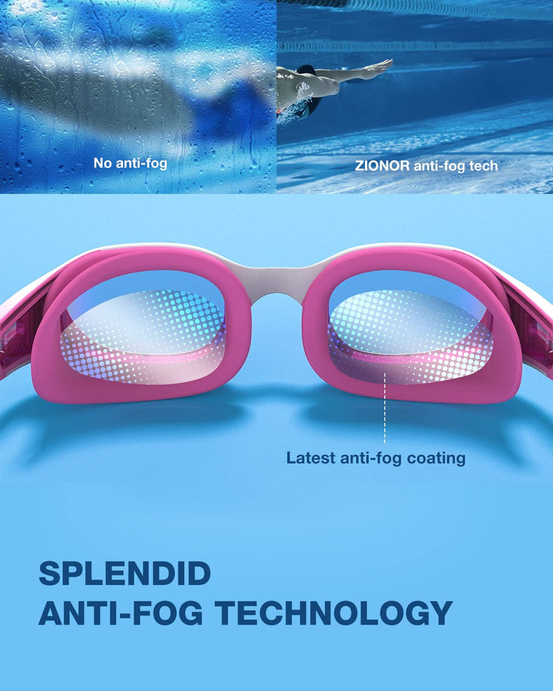 ZIONOR G1MINI Polarized Kids Swim Goggles + 2022 G10 Swim Goggles - BeesActive Australia
