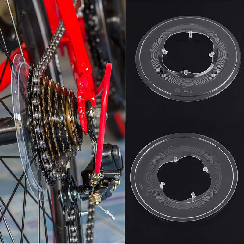 Vbestlife Shimano Spoke Protector, Mountain Bike Bicycle Flywheel Guard Bike Wheel Spoke Protector Disc Brake Cassette Hubs Protection Cover Part - BeesActive Australia