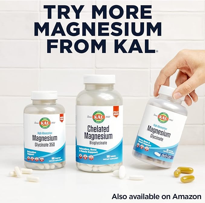 Kal - Magnesium Malate 400 - 90 Tablets - BeesActive Australia