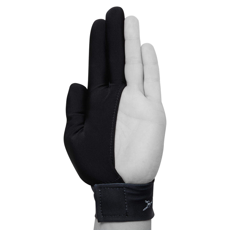 [AUSTRALIA] - Renzline Pool CUE Glove Billiard Player - Red/Black - for Left Hand - One Size fits All 