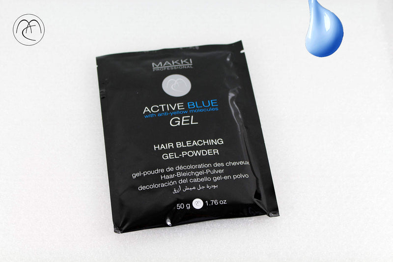 Dust Free Active Blue Hair Bleach Bleaching GEL-Powder with ANTI YELLOW molecules 50g - BeesActive Australia