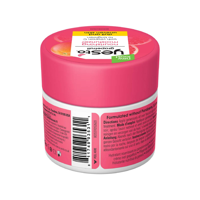 Yes To Grapefruit Brightening Vitamin C Nourishing Moisturizer 1.7 Fl Oz I Dull & Uneven Skin I Moisturize & Replenish Skin I Coconut Oil + Shea Butter + Cocoa Butter I 95% Natural Ingredients - BeesActive Australia