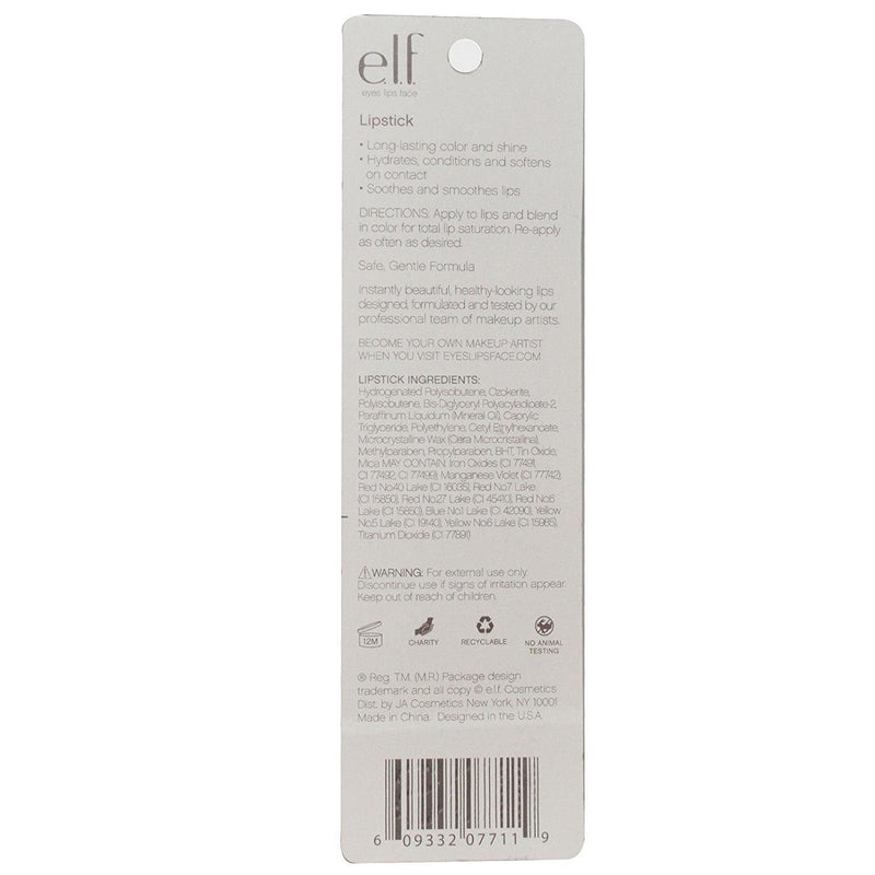 e.l.f. Lipstick, Sociable, 0.12 Ounce - BeesActive Australia