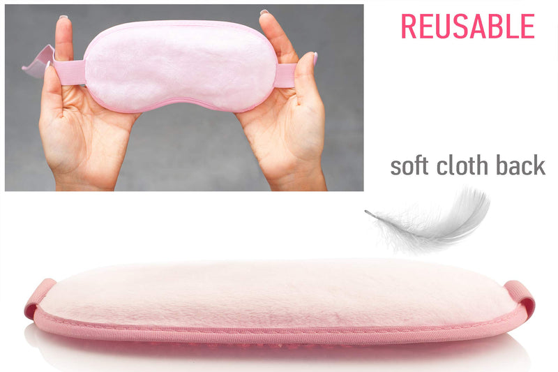 BEL&KANN Cooling Eye Mask, Eye Mask for Puffy Eyes, Eye Therapy Heat Mask Gel Beads - Stress Pain Relief Eye Mask Puffiness, Ice Eye Mask Cold Eye Mask Reusable Gel Pack Frozen Plush Backing Headache Pink - BeesActive Australia