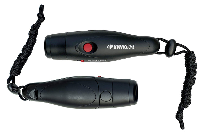 Kwik Goal Electronic Whistle, Black, Red - BeesActive Australia