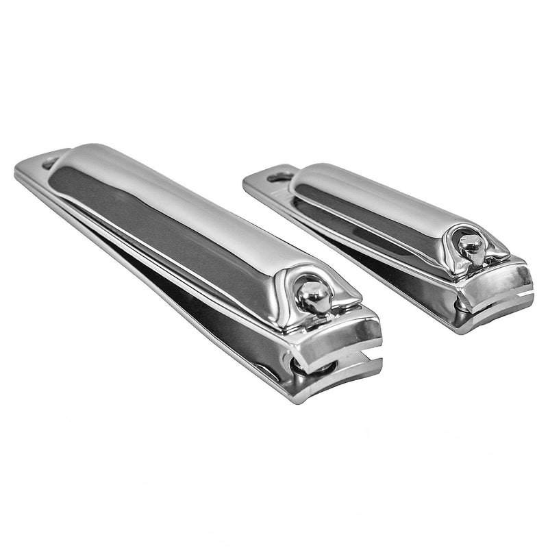 Redesigned and Improved MoxyCut FingerNail Clipper Set of 2 - Stainless Steel - Sharp Cut - BeesActive Australia