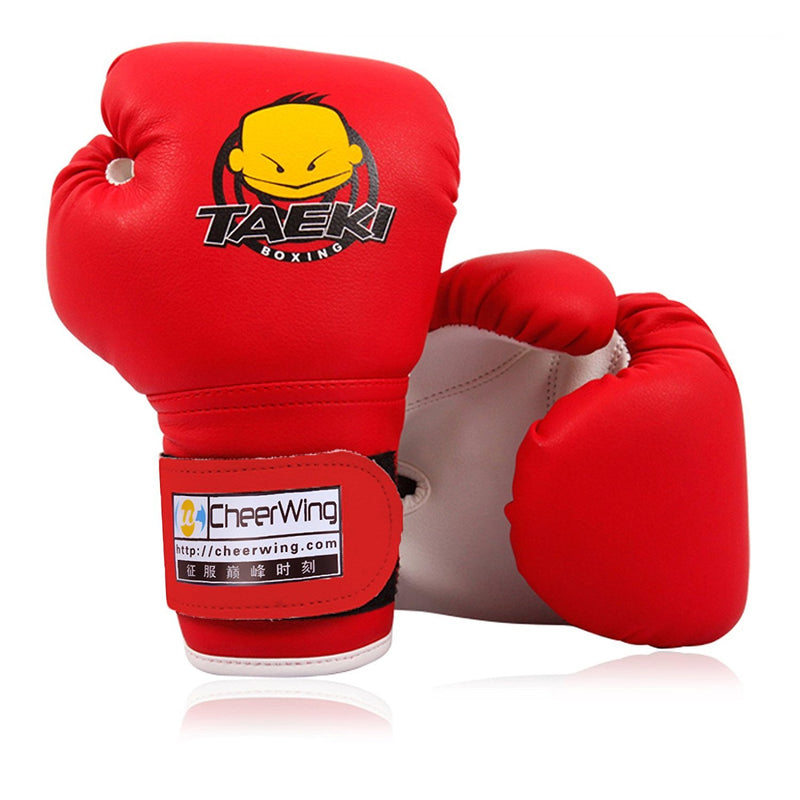 [AUSTRALIA] - Cheerwing Kids Boxing Gloves 4oz Training Gloves for Youth and Toddler Punching Mitts Kickboxing Muay Thai Gloves Red 