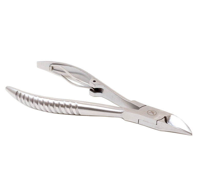 Kohm KP-700 Toenail Clippers for Thick/Ingrown Nails, Surgical Grade Stainless Steel, 5" Long. Includes Safety Tip Cover and Instruction Guide - BeesActive Australia