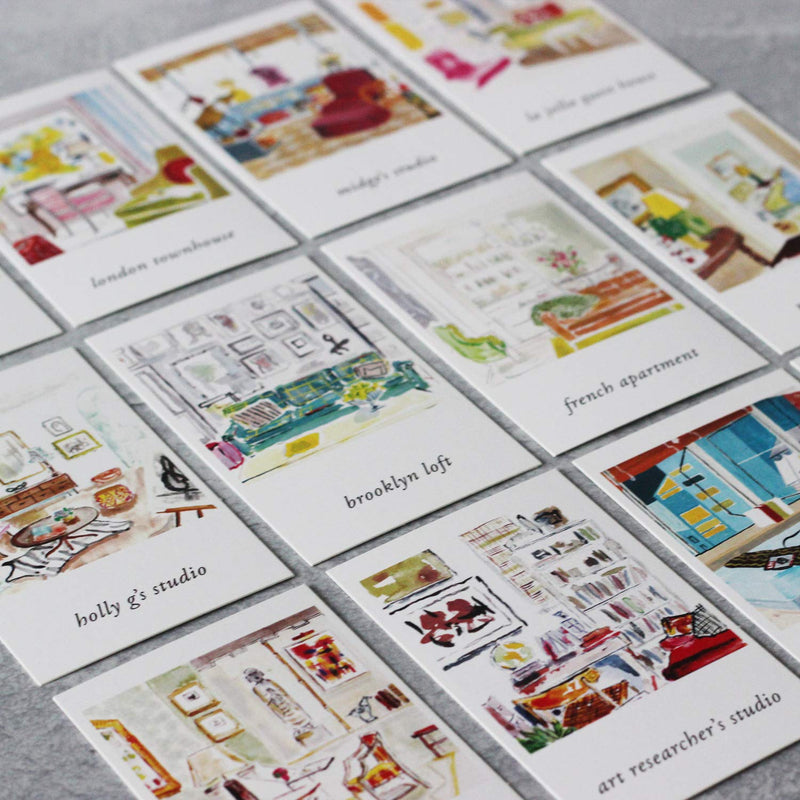 Interiors Memory/Matching Card Game - BeesActive Australia