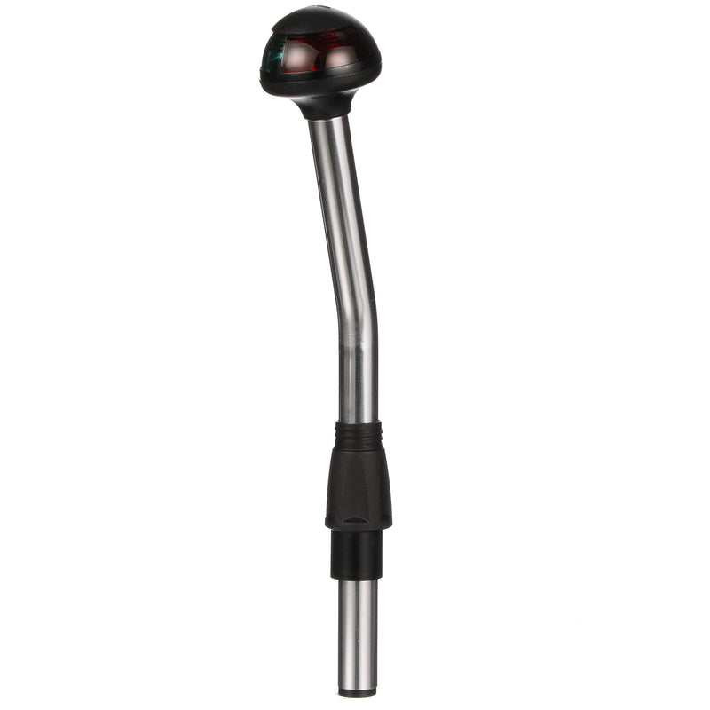 Attwood 5091-10-7 Bi-Color Stowaway 1-Mile Sidelights, 10-Inch Angled Pole, 225-Degree Visibility for Boats Up to 39.4 Feet - BeesActive Australia