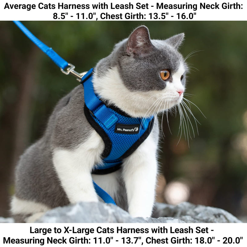 Mr. Peanut's PurrTrek Reflective Cat Harness with Matching Leash Small Pink - BeesActive Australia