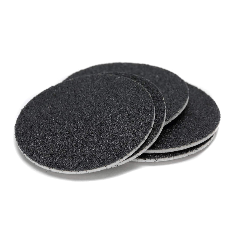 60pcs Replacement Pads Self-adhesive Sandpaper Discs Disk (Super Coarse 60 Grit) for Pedicure Electric Foot File, Black Black Replacement Pads 60 Grit - BeesActive Australia