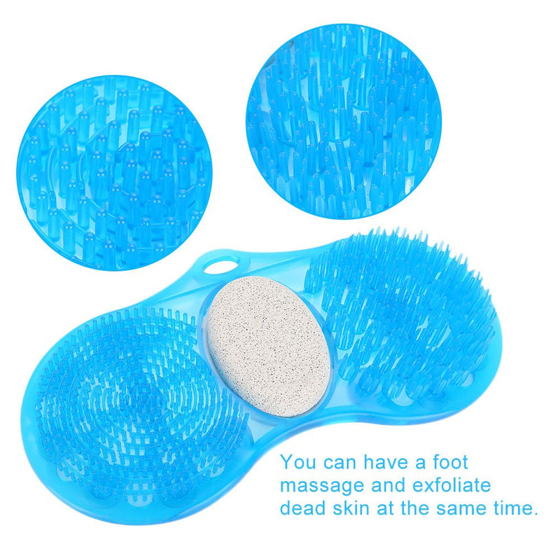 TARSHYRY Shower Foot Scrubber Massager Cleaner, Pumice Stone for Feet, 2 In 1 Foot Massager & Scrubber for Shower Floor Improves Foot Circulation Remove Foot Dead Skin And Reduces Foot Pain - BeesActive Australia