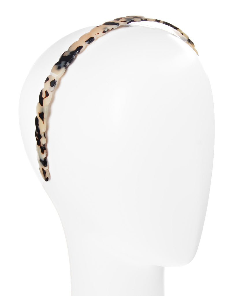 France Luxe Scalloped Headband - Ivory Tokyo - BeesActive Australia