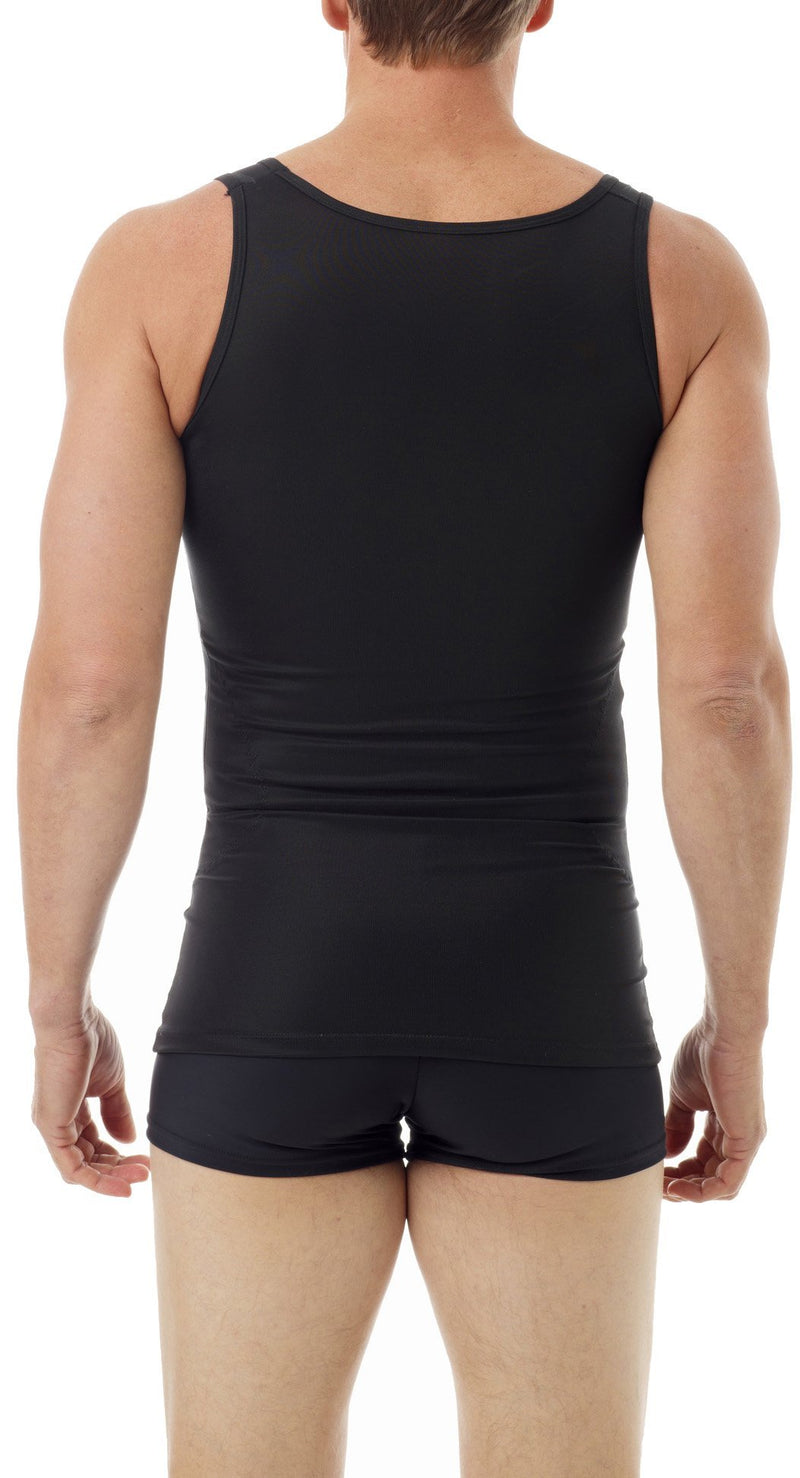 Underworks Mens Original Firm Compression Body Shirt 992 Medium Black - BeesActive Australia