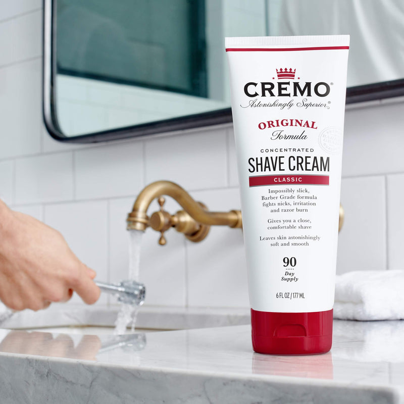 Cremo Original Shave Cream, Astonishingly Superior Smooth Shaving Cream Fights Nicks, Cuts And Razor Burn, 6 Ounces - BeesActive Australia
