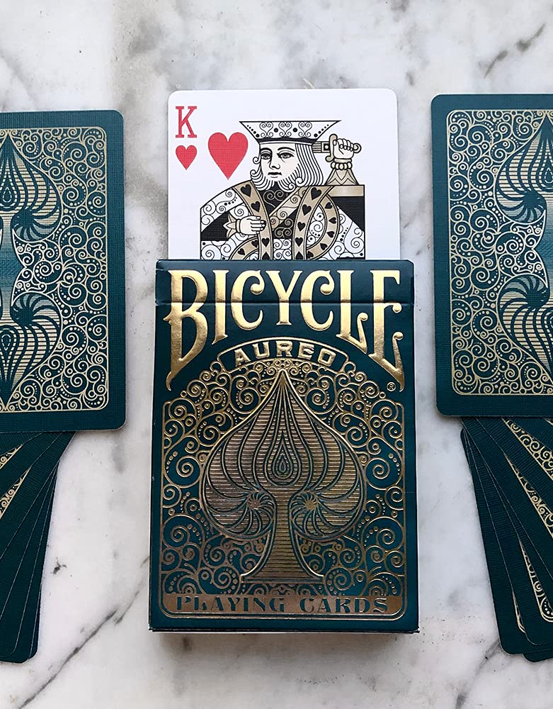 Bicycle Aureo Gold Playing Cards - BeesActive Australia