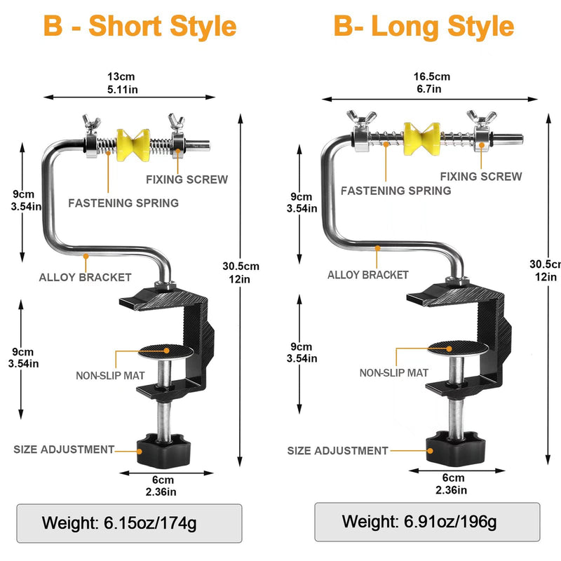 THKFISH Fishing Line Spooler Fishing Line Winder Spooler Fishing Accessories Adjustable Stable Portable Fishing Line Spooler/Fishing Line Remover B -Long- Line Spooler - BeesActive Australia