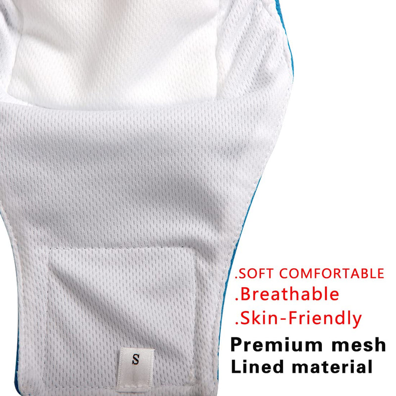 JoyDaog Reusable Belly Bands for Dogs,5 Pack Premium Washable Dog Diapers Male Puppy Nappies Wrap Medium (Pack of 5) 5 Fashion Colors - BeesActive Australia