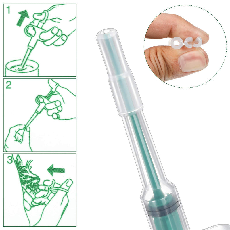 Nuanchu 2 Pieces?Cat Pill Shooter Pill Dispenser?Dog?Piller?Pill?Gun?Pet Tablet?Syringe Pusher Soft Tip?Pet Medicine?Feeder for Feeding Small Animals Green - BeesActive Australia