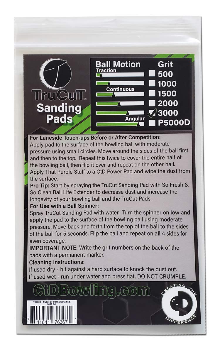 Creating the Difference TruCut Sanding Pad | 3000 Grit | 5" Diameter - BeesActive Australia