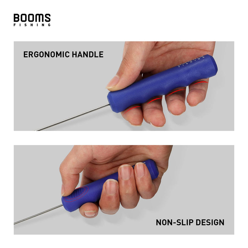 Booms Fishing R05 Fish Hook Remover, Dehooker for Saltwater and Freshwater, 7 inch Fish Hook Quick Removal Device, Portable Fish Accessories and Tools, 2pcs Blue, 2pcs - BeesActive Australia