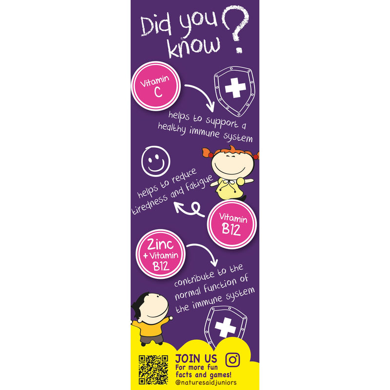 Natures Aid Immune Plus Mini Drops for Infants and Children, No Added Sugar, 50 ml (Pack of 1) Mini Drops Immune Plus, 50 ml - BeesActive Australia