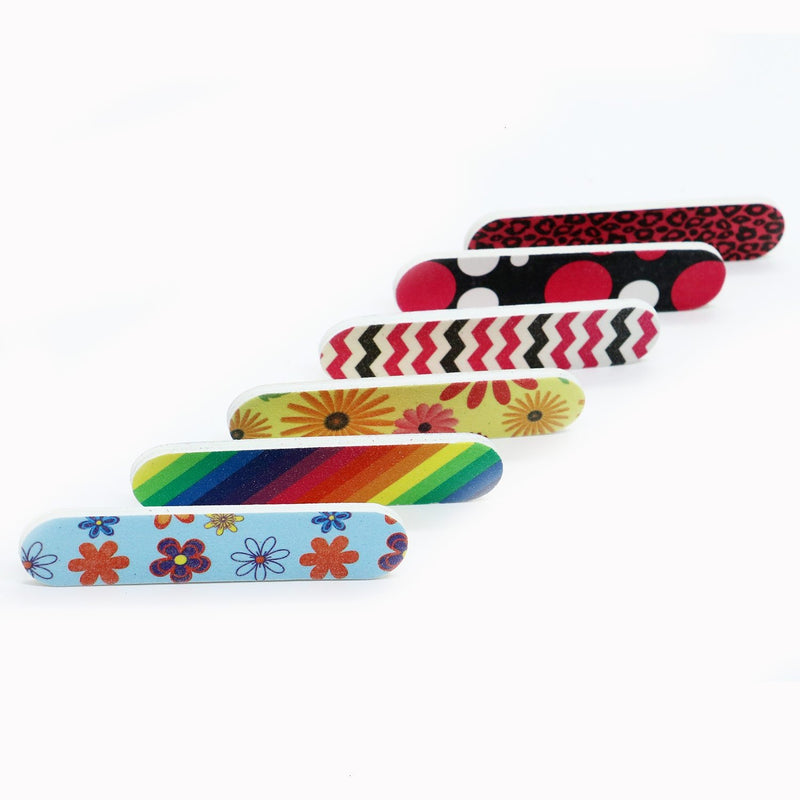 SenseYo 24PCS Colorful Mini Emery Board Nail Files - BeesActive Australia