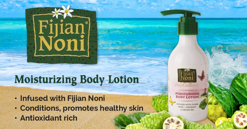 Fijian Noni Lotion - Infused with Fijian Noni, Coconut & Argan Oil (8.7 Fl.Oz) Gift of Nature. - BeesActive Australia
