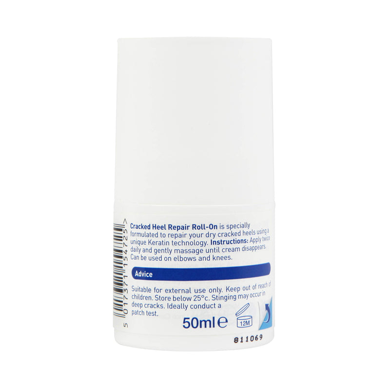 Silkia Pedicare Cracked Heel Repair Roll-On | 48Hr Active Skin Repair | Clinically Tested | 50 ml - BeesActive Australia